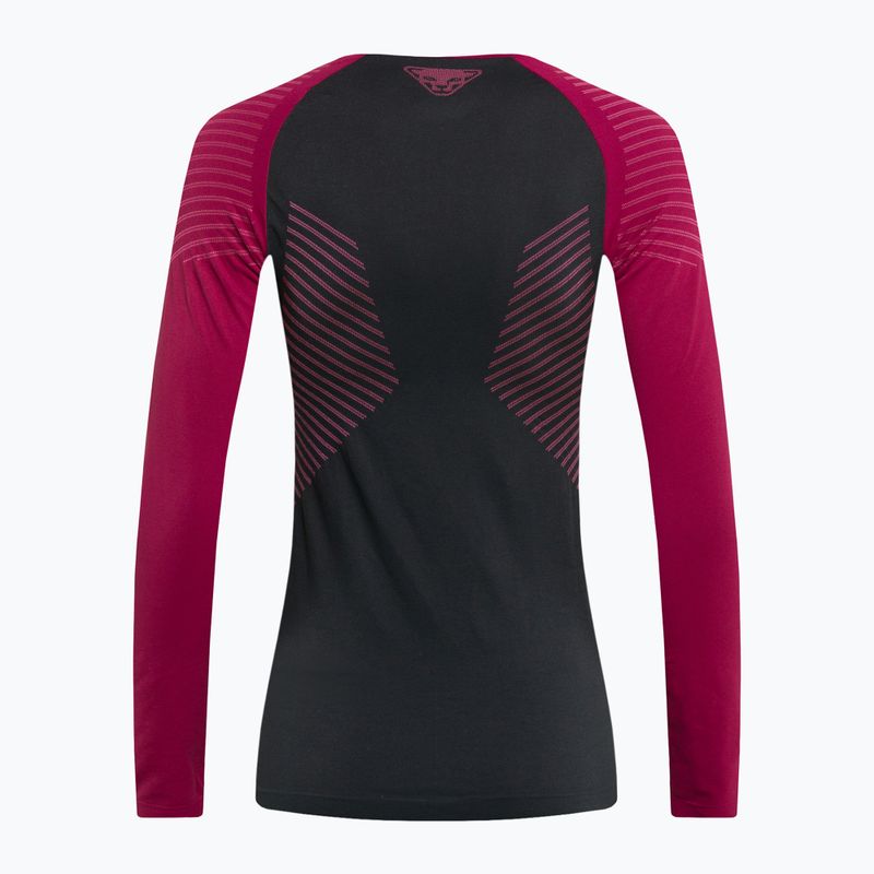 Дамска термоактивна блуза DYNAFIT Speed Dryarn beet red 2