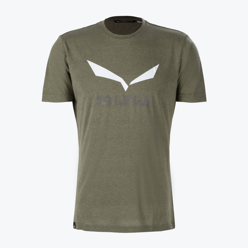Мъжка риза за трекинг Salewa Solidlogo Dry каки 00-0000027018 4