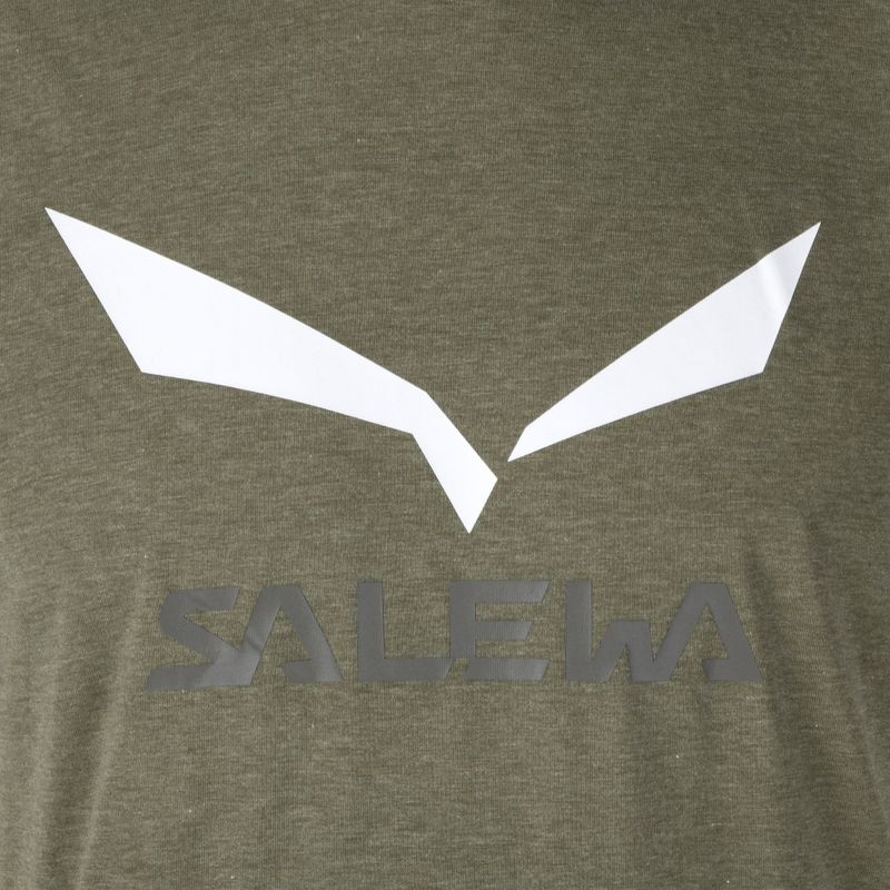 Мъжка риза за трекинг Salewa Solidlogo Dry каки 00-0000027018 6