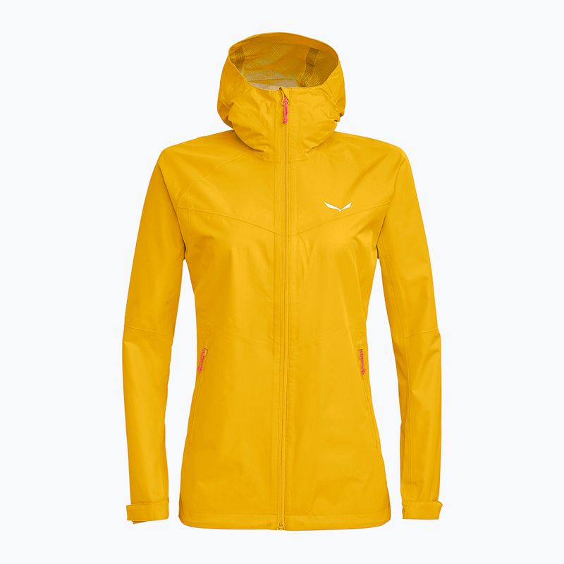 Salewa дамско дъждобранно яке Puez Aqua 3 PTX жълто 00-0000024546