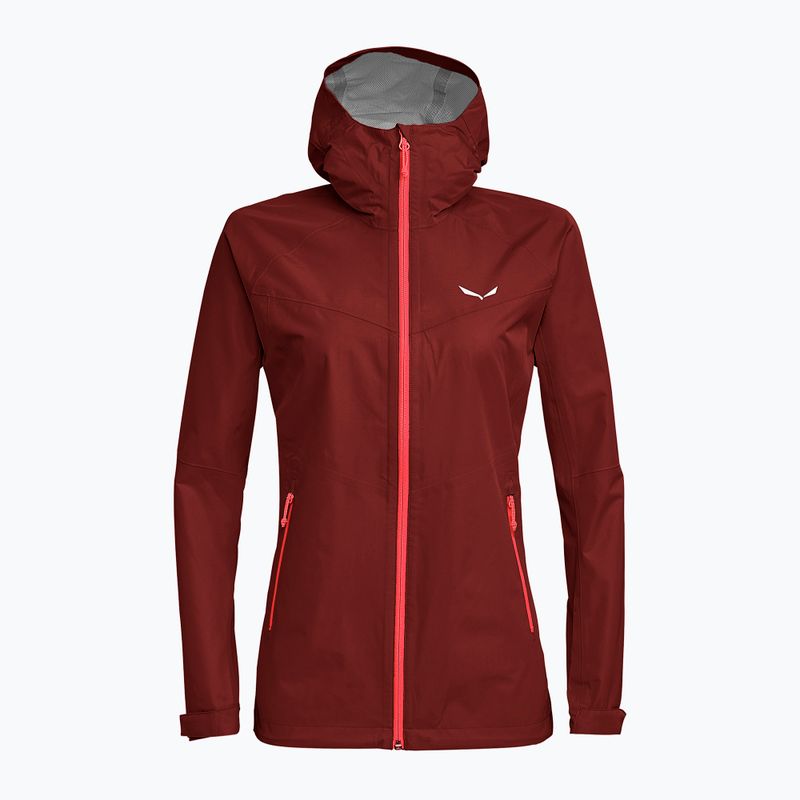 Salewa дамско дъждобранно яке Puez Aqua 3 PTX burgundy 00-0000024546 3