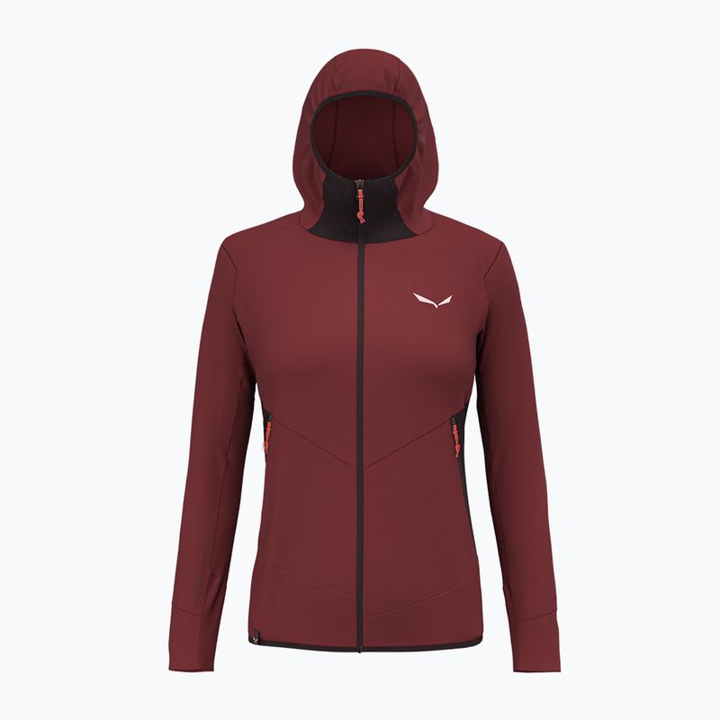 Salewa дамски суитчър за трекинг Lavaredo Hemp Hooded red 00-0000028238 8