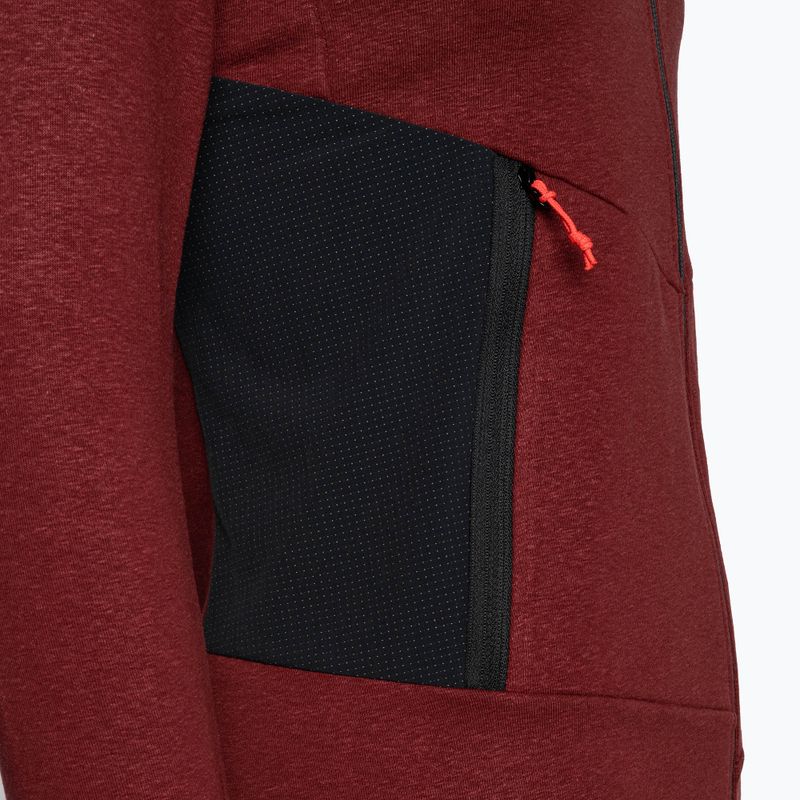 Salewa дамски суитчър за трекинг Lavaredo Hemp Hooded red 00-0000028238 6