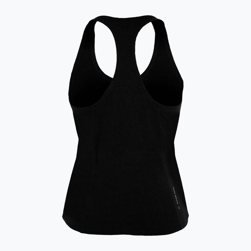 Salewa дамска тениска за катерене Lavaredo Hemp Crop Tank black 00-0000028369 2