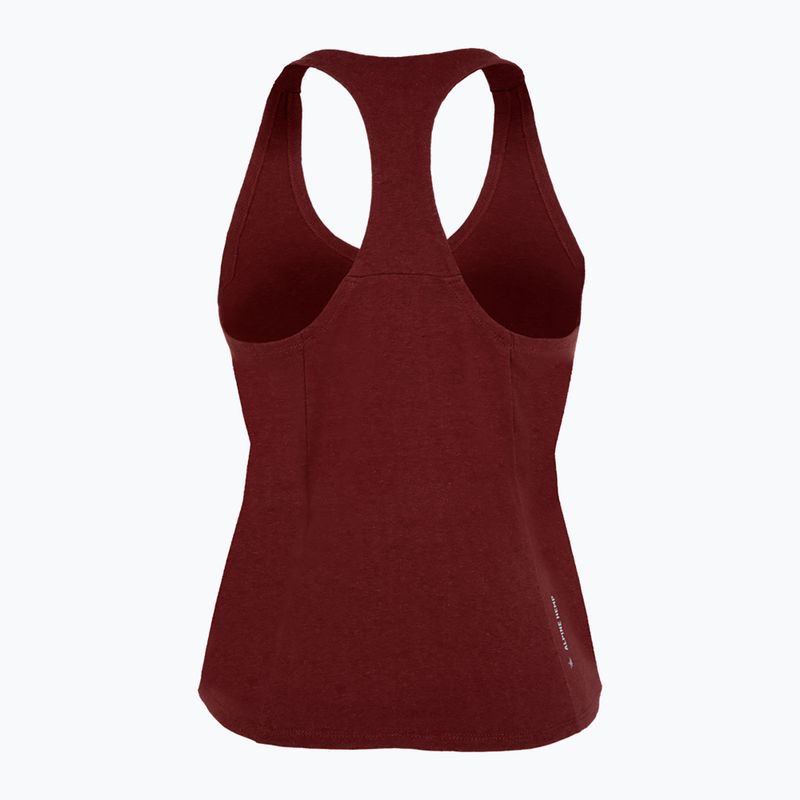 Salewa дамска тениска за катерене Lavaredo Hemp Crop Tank червена 00-0000028369 6