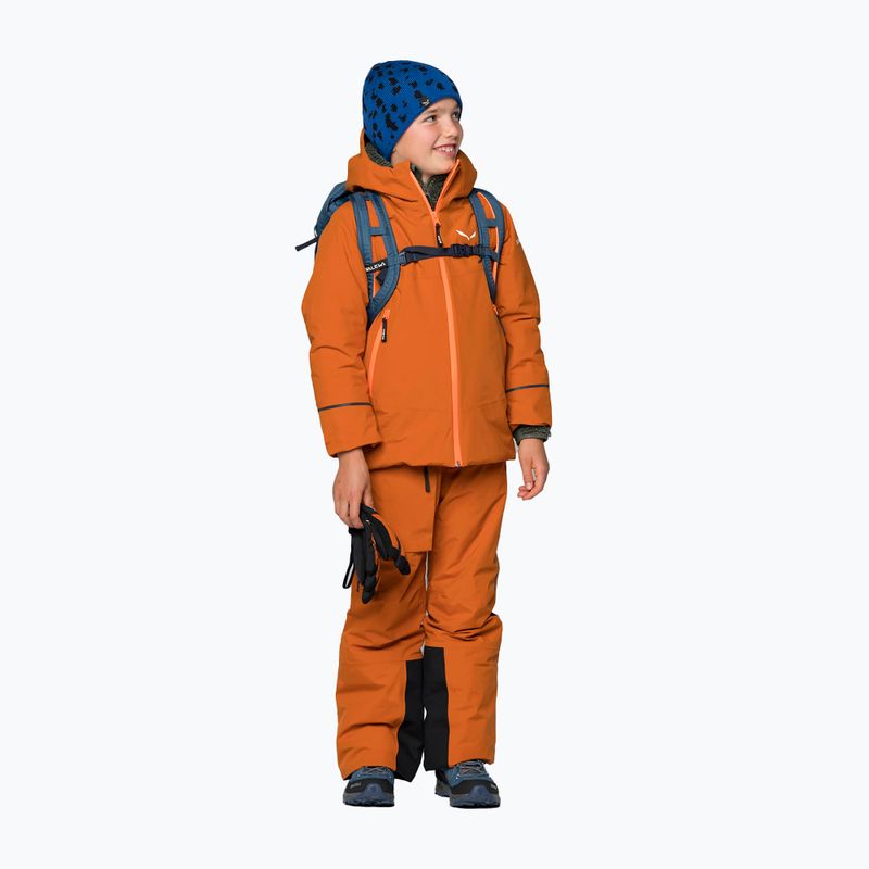 Детски мембранни панталони Salewa Sella Ptx/Twr orange 00-0000028497 2