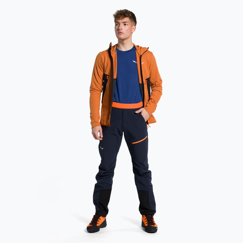 Salewa мъжки софтшел панталони Sella DST Lights тъмно синьо 00-0000028474 2
