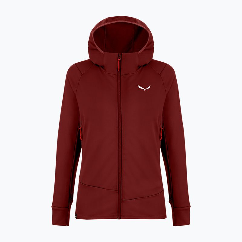 Salewa дамски потник за трекинг Puez Polarlite с качулка червен 00-0000028522 7