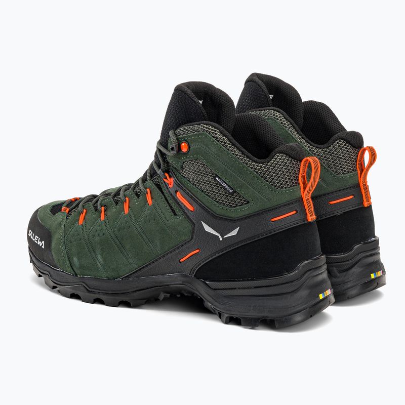 Мъжки ботуши за трекинг Salewa Alp Mate Mid WP green 00-0000061384 3