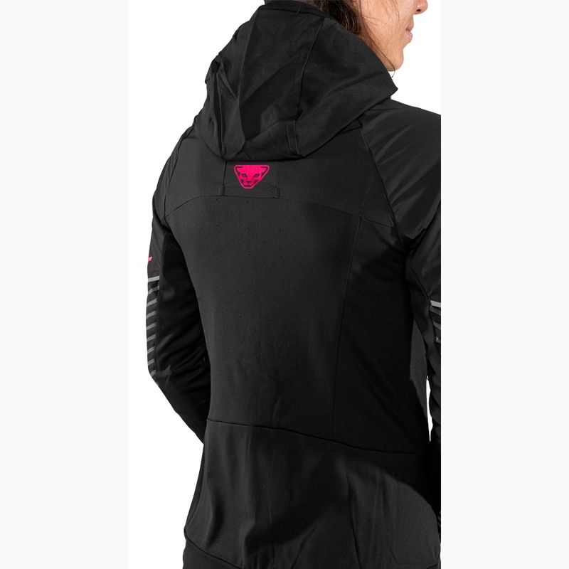 Дамско яке за бягане DYNAFIT Alpine Reflective black out pink glo 5