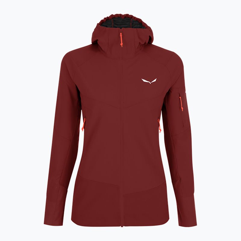 Salewa дамско софтшел яке Agner DST бордо 00-0000028301 10
