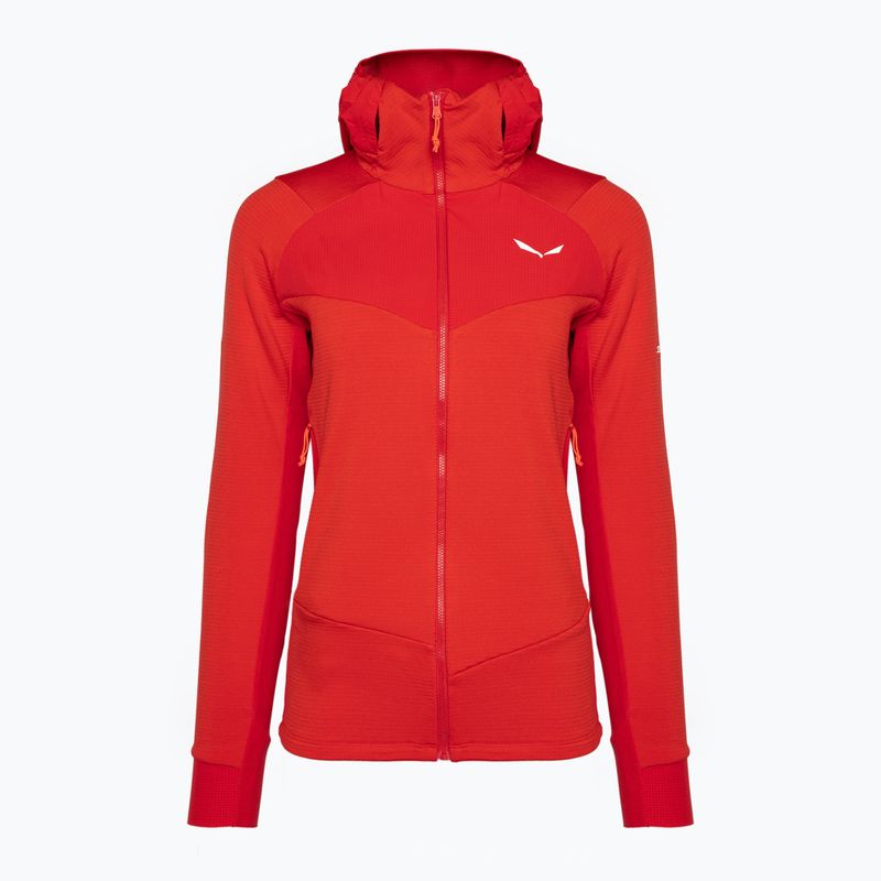 Salewa дамски потник за трекинг Agner Polarlite с качулка червен 00-0000028558