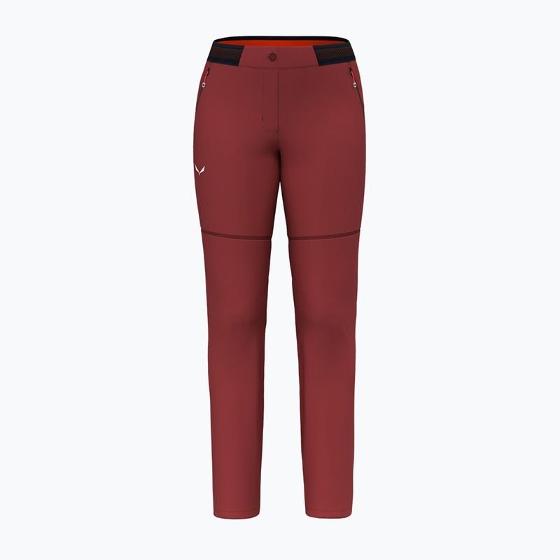 Дамски панталони за трекинг Salewa Pedroc 2 DST 2/1 maroon 00-0000028588 9