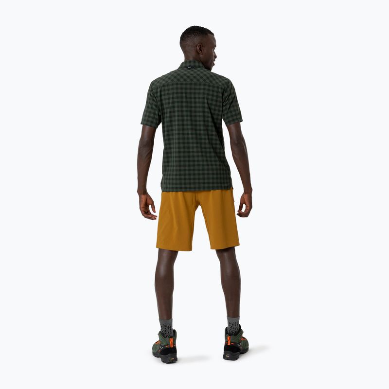 Мъжка риза Salewa Puez Dry S/S dark olive 3