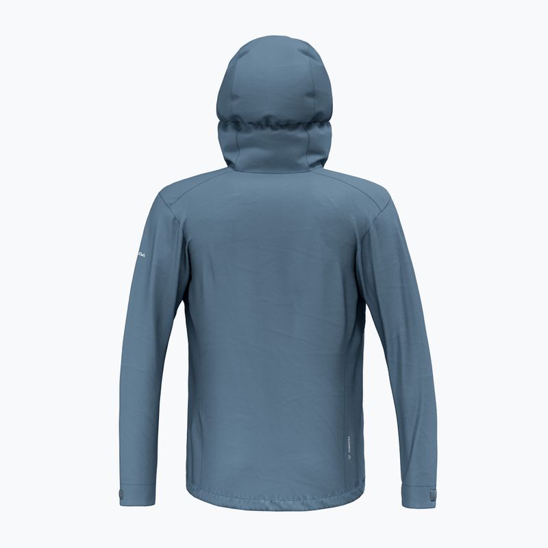 Мъжко яке за дъжд Salewa Puez Aqua 4 PTX 2.5L java blue 2