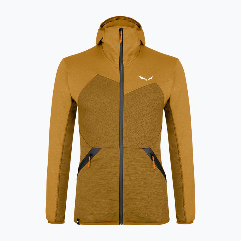 Salewa мъжки поларен суитшърт Puez Melange PL FZ Hoody brown 00-0000027386 5