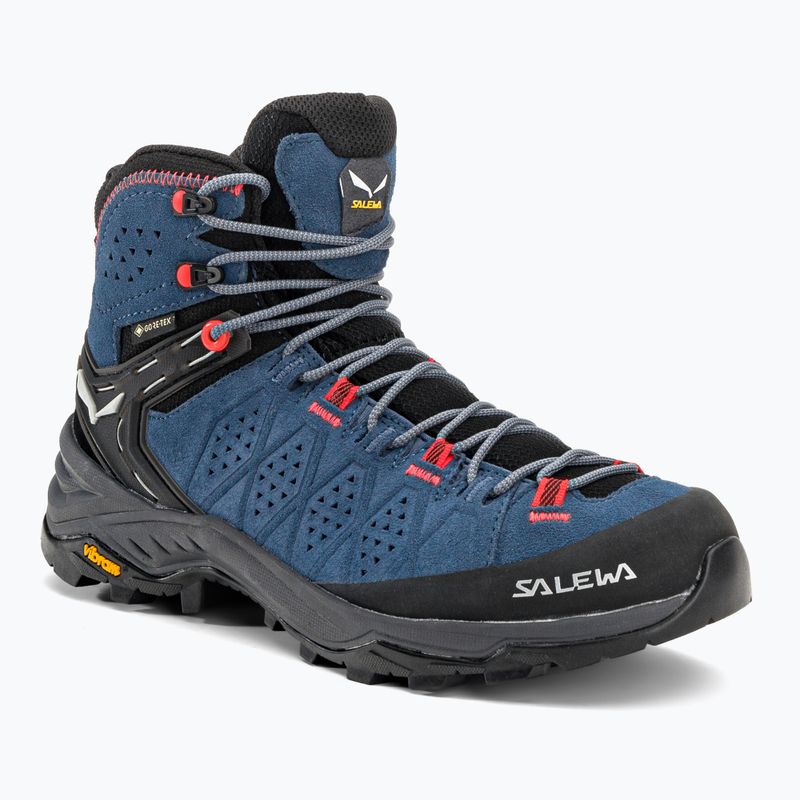 Дамски ботуши за трекинг Salewa Alp Trainer 2 Mid GTX blue 00-0000061383