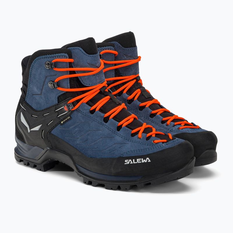 Salewa MTN Trainer Mid GTX мъжки ботуши за трекинг тъмен деним/черно 4