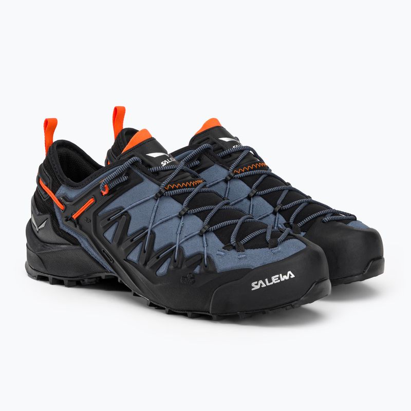 Salewa Wildfire Edge мъжки ботуши за трекинг сиво-черен 61384 4