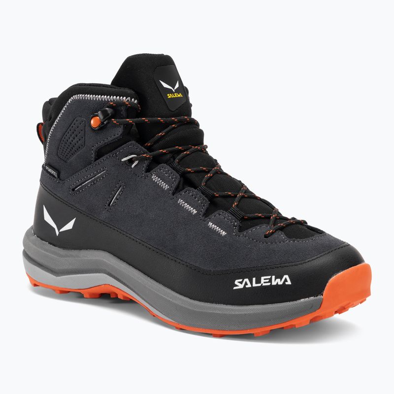 Детски обувки за трекинг Salewa MTN Trainer 2 Mid PTX onyx/alloy