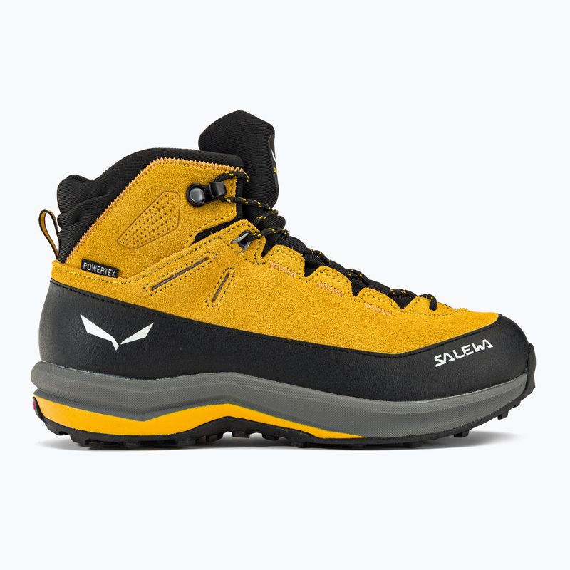 Salewa MTN Trainer 2 Mid PTX gold/gold детски ботуши за трекинг 2