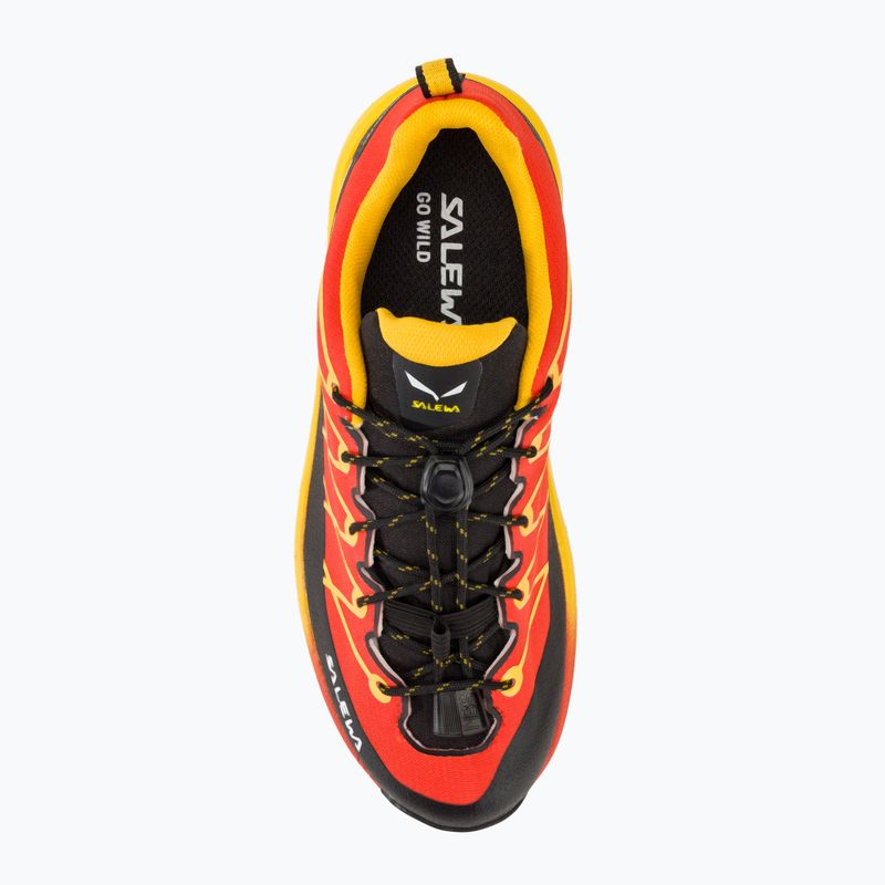 Salewa Wildfire 2 Ptx червено оранжево/златно детски ботуши за трекинг 5