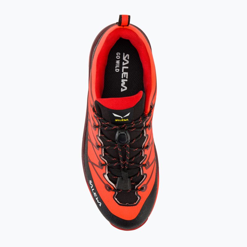 Salewa Wildfire 2 Ptx fluo coral.syrah детски ботуши за трекинг 5