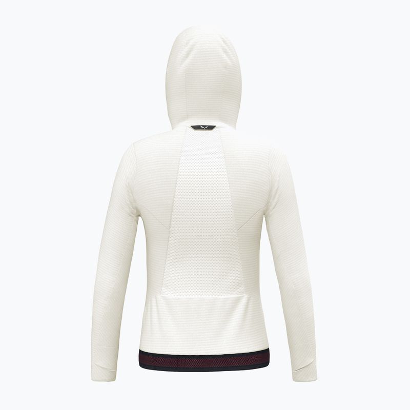 Дамски суитшърт за трекинг Salewa Pedroc PL Hooded white 9