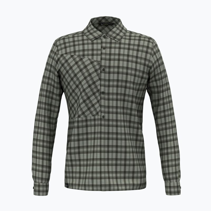 Мъжка риза Salewa Fanes Flannel 5PL shadow/dark olive
