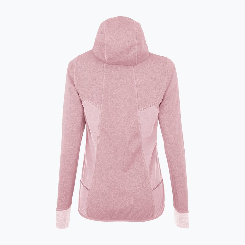 Salewa дамски поларен суитшърт Puez Hybrid PL FZ Hoody zephyr melange 2