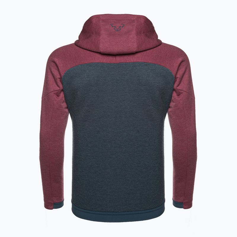 Мъжки потник DYNAFIT 24/7 PTC Hoody burgundy 3