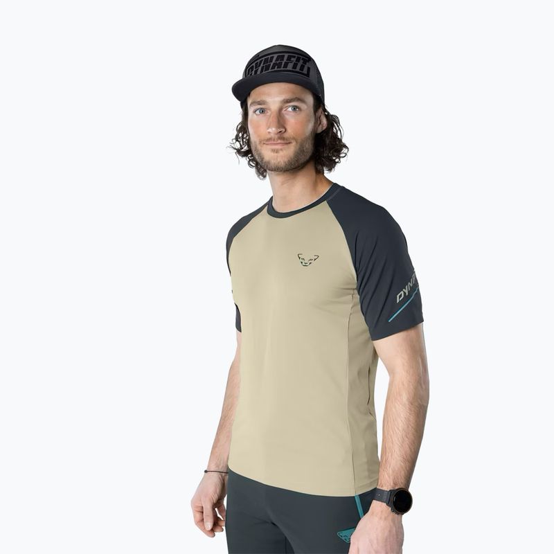 Мъжка тениска за бягане DYNAFIT Alpine Pro rock khaki