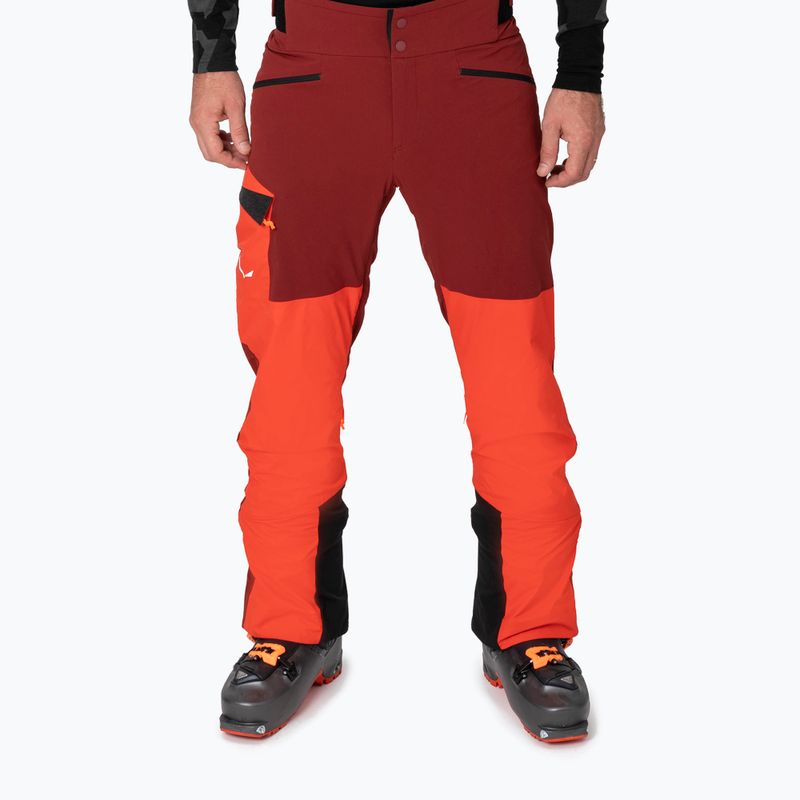 Мъжки ски панталони Salewa Sella Dst Hyb syrah 2