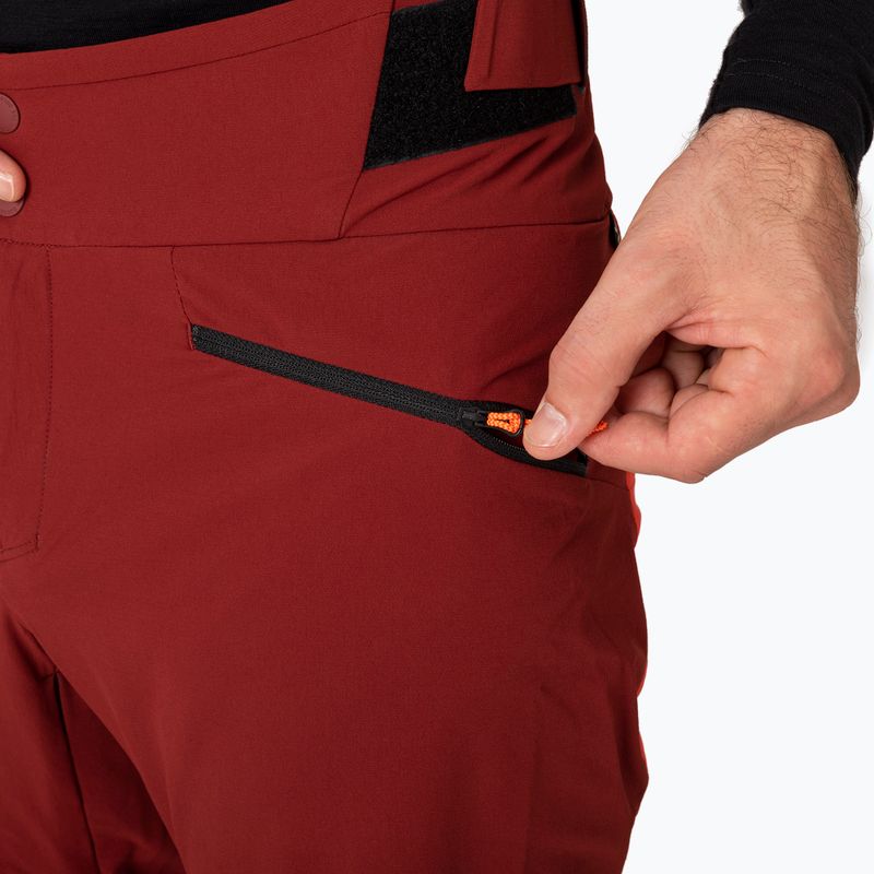 Мъжки ски панталони Salewa Sella Dst Hyb syrah 4