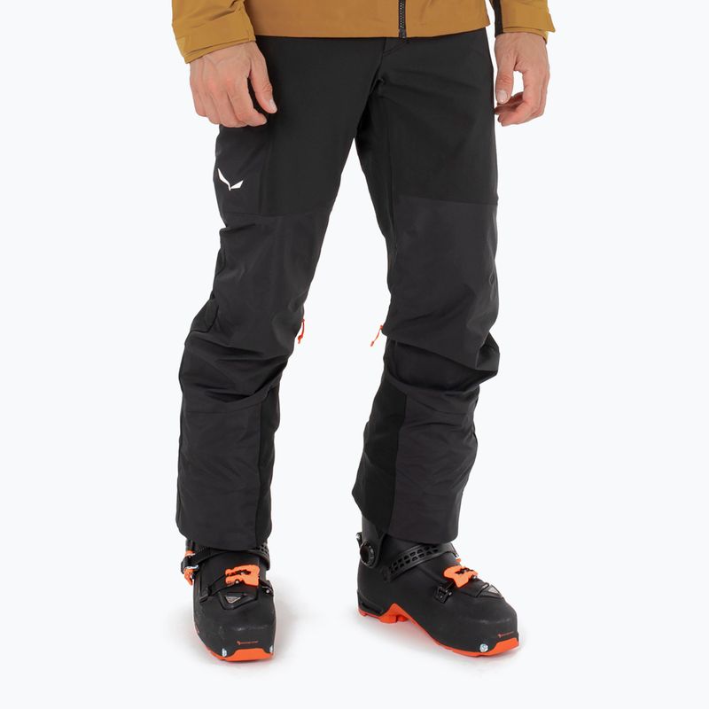 Мъжки ски панталони Salewa Sella Dst Hyb black out