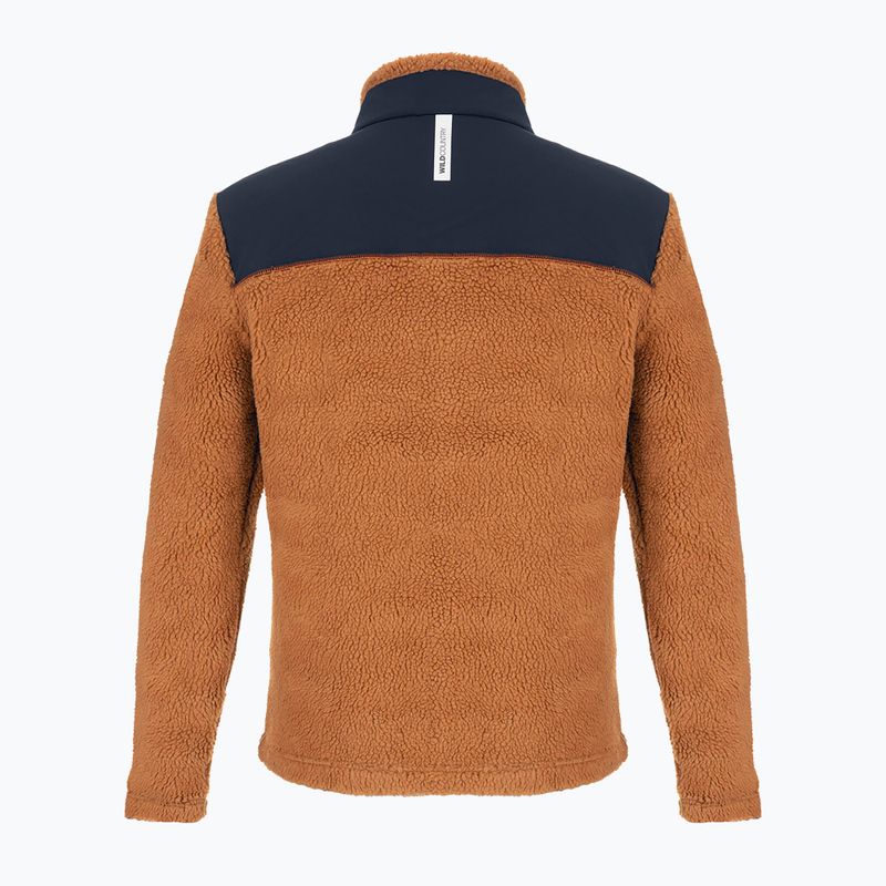 Мъжки суитшърт Wild Country Spotter sandstone fleece 2