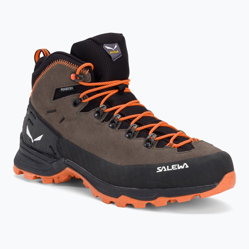 Salewa Alp Mate Winter Mid WP мъжки ботуши за трекинг с бънджи/черен кабел