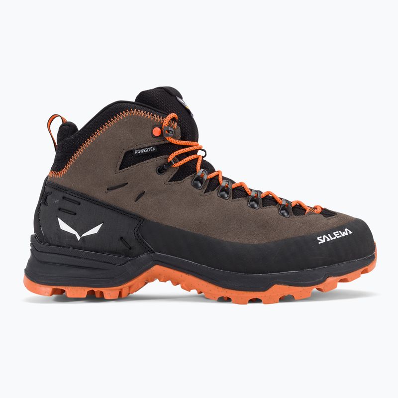 Salewa Alp Mate Winter Mid WP мъжки ботуши за трекинг с бънджи/черен кабел 2