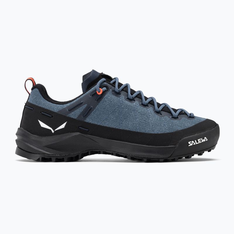 Salewa Wildfire Canvas дамски туристически обувки java blue/black 2