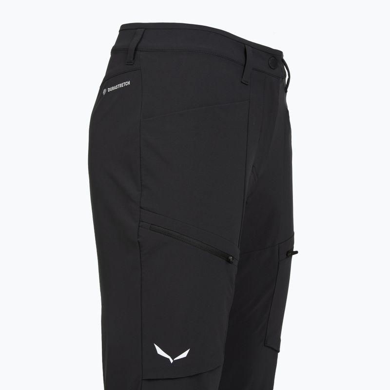 Дамски софтшел панталони Salewa Puez DST Cargo black out 3