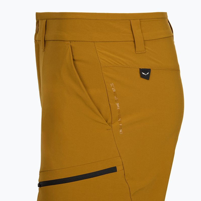 Мъжки къси панталони за трекинг Salewa Puez DST Cargo golden brown 4
