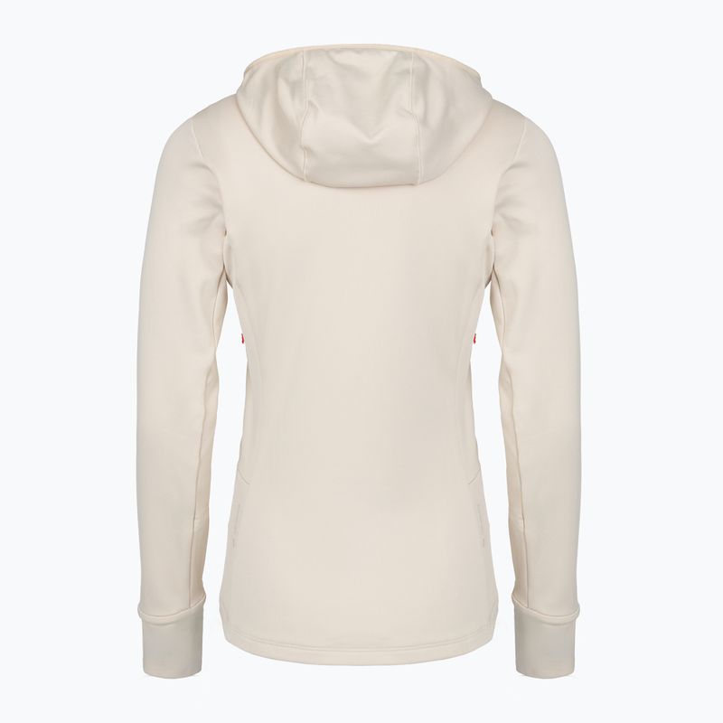 Дамски суитшърт за трекинг Salewa Puez PL Hooded oatmeal 2