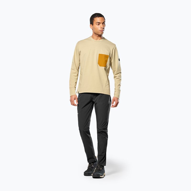 Мъжки суитшърт Salewa Fanes Dry Pullover quicksand 2