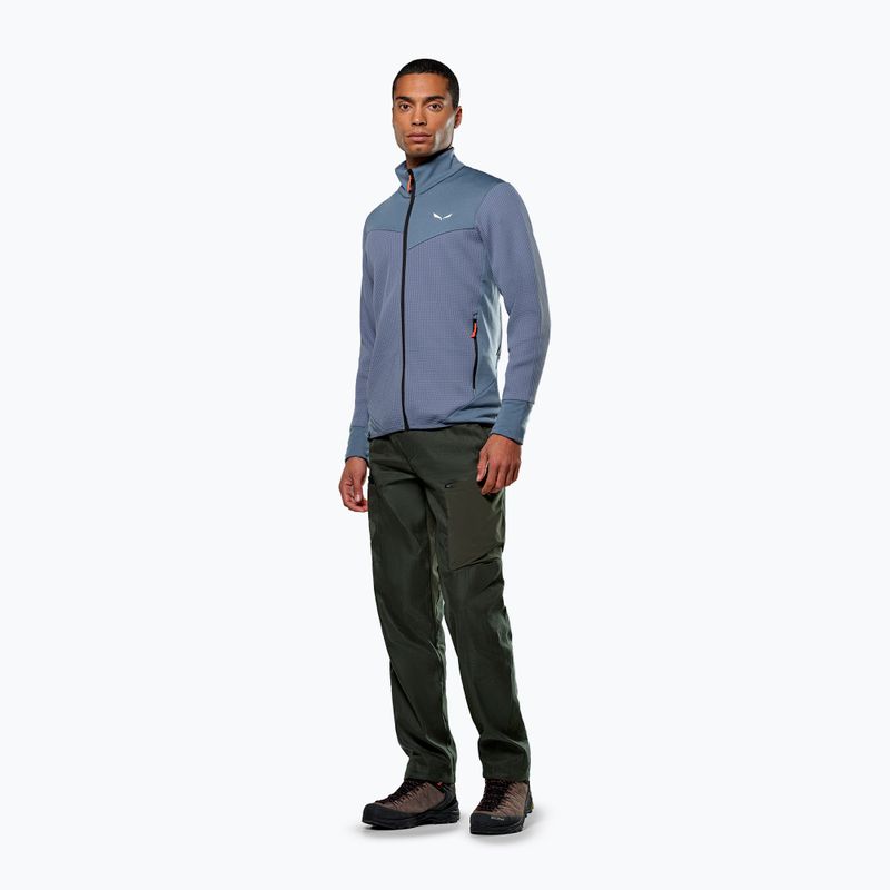 Salewa мъжки потник за трекинг Puez Waffle Hyb PL HD java blue 4