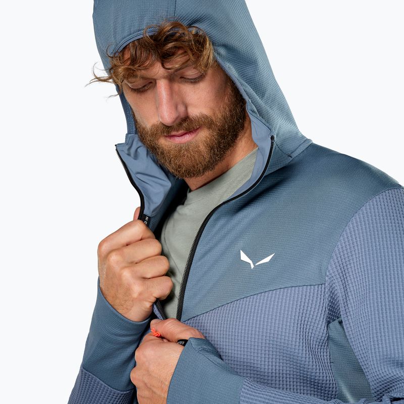 Salewa мъжки потник за трекинг Puez Waffle Hyb PL HD java blue 5