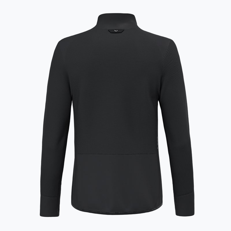 Мъжки суитшърт за трекинг Salewa Puez Waffle Hyb BG black out 2