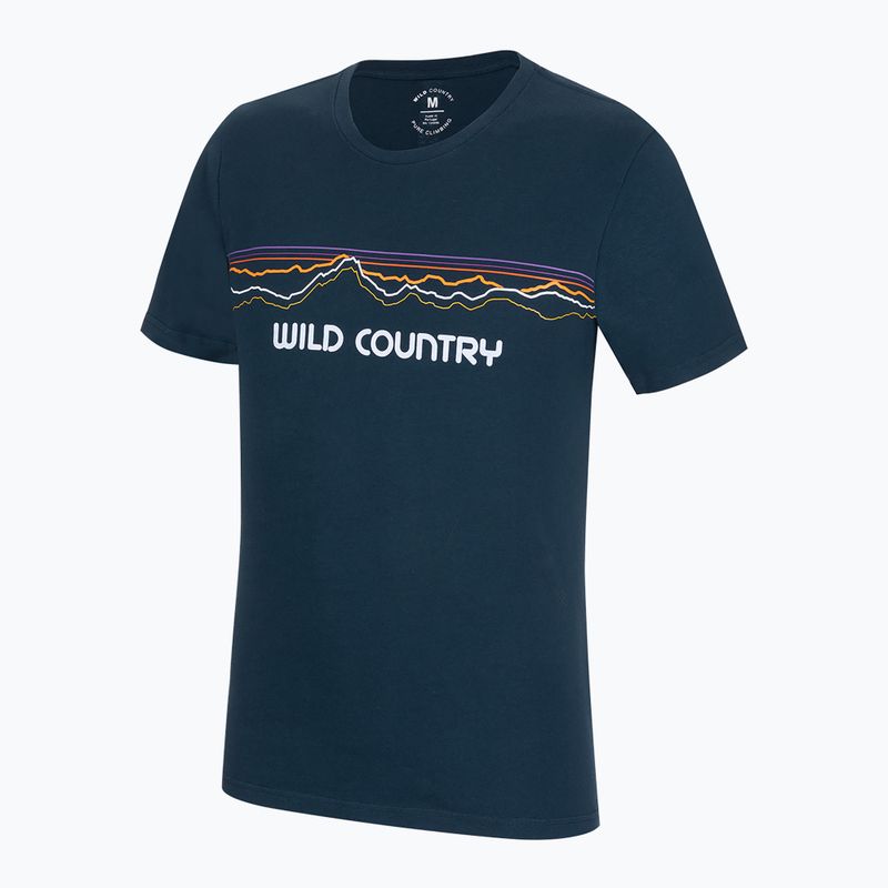 Мъжка тениска Wild Country Stamina navy 3