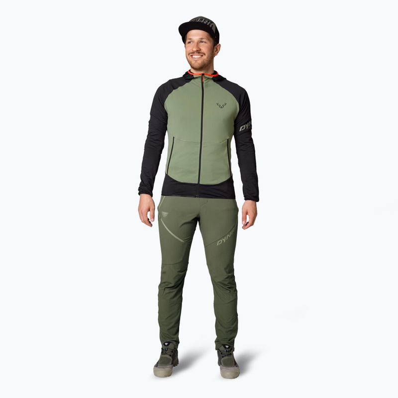 Мъжки суитшърт DYNAFIT Transalper Light Polartec Hoody black out sage trekking 2
