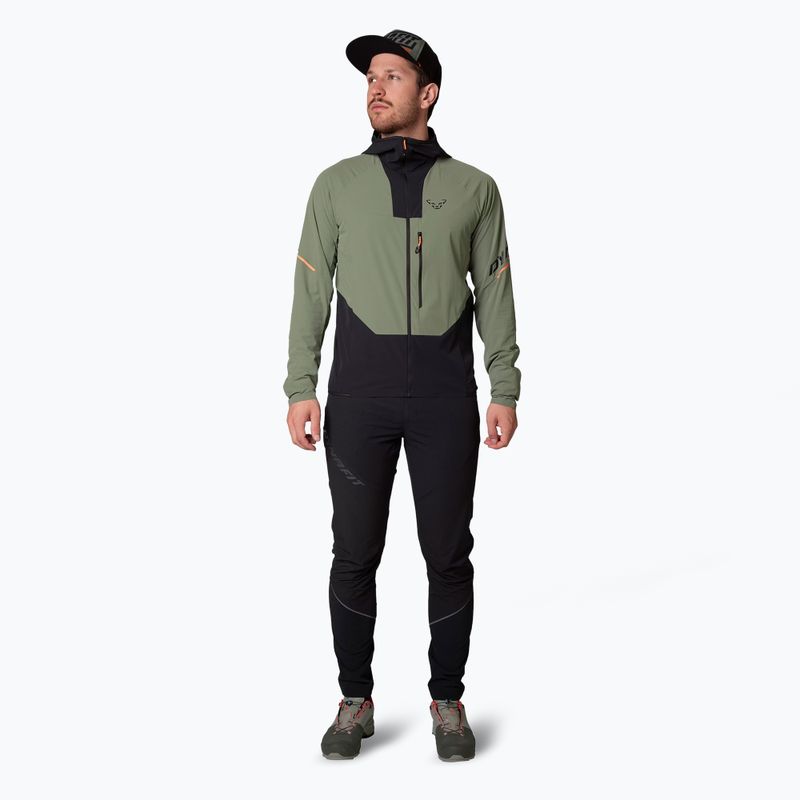 Мъжко яке DYNAFIT Traverse Dynastretch sage wind jacket 2