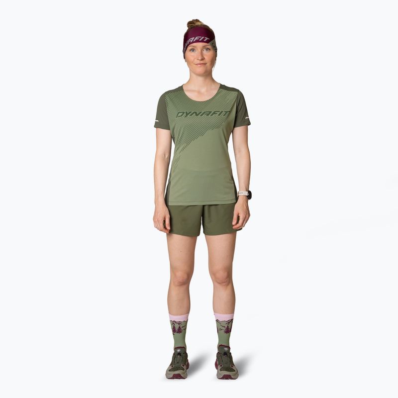 Дамска тениска за бягане DYNAFIT Alpine 2 Tee sage 2
